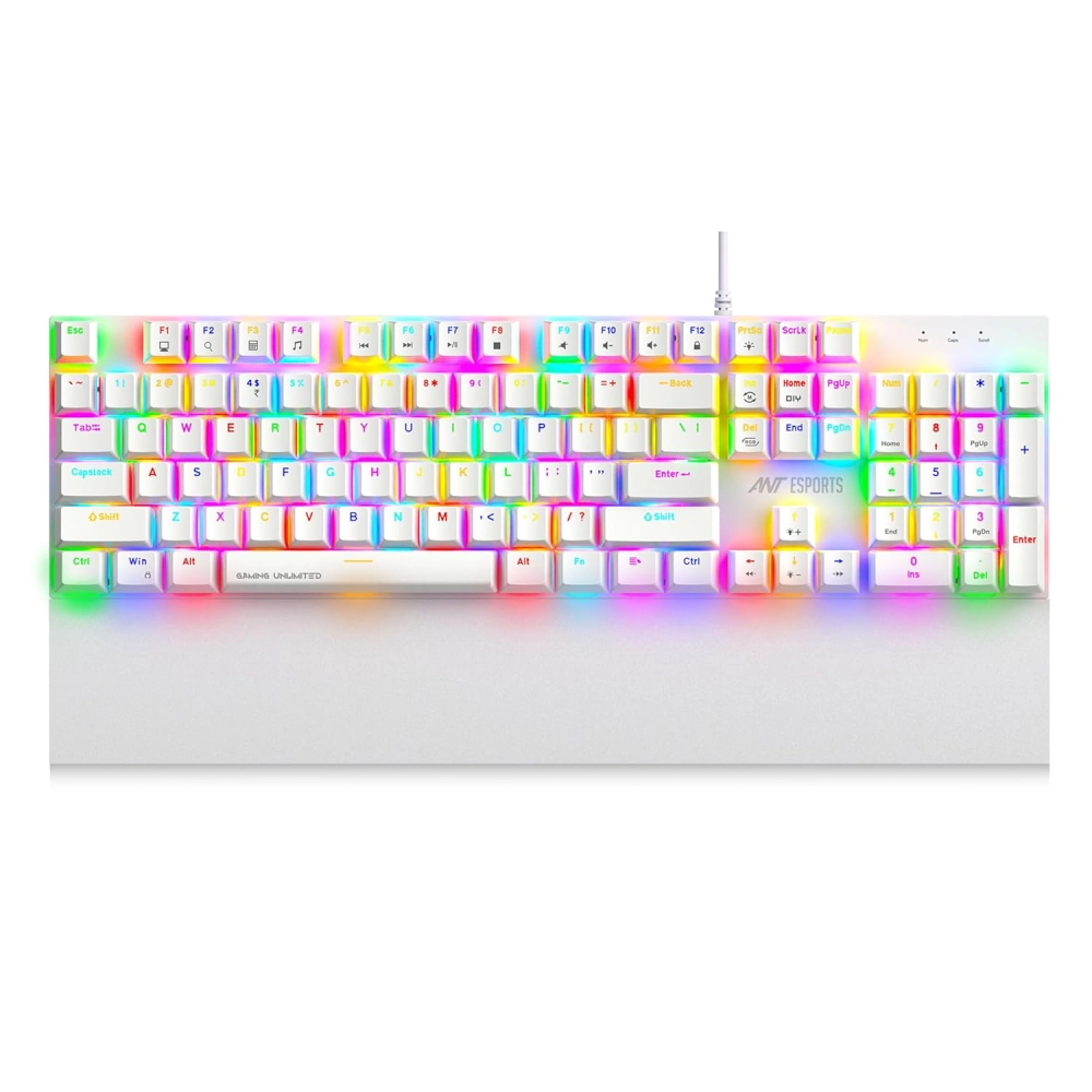 Ant Esports USB Mechanical Gaming Keyboard MK4100 RGB view 2
